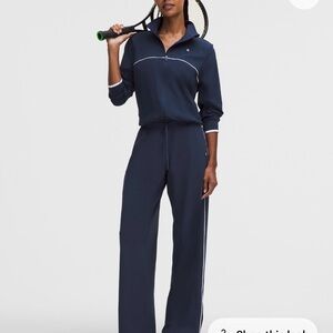 Women's Navy Track Suit Pants